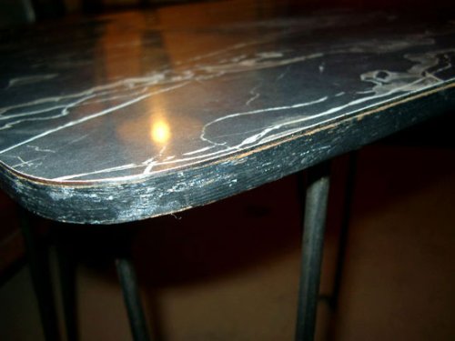 他の写真2: マーブル柄テーブル