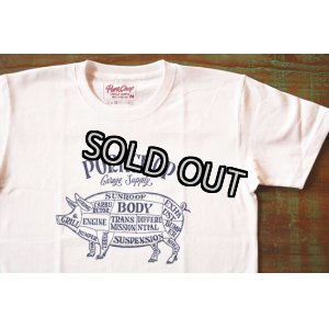 画像: PORK FRONT S/S TEE(WHT) 