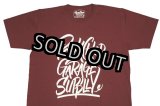 画像: BRUSH TEE/BURGUNDY