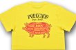 画像2: PORK BACK S/S TEE/YELLOW×BKRD