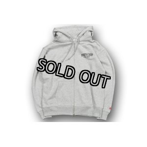 画像: PORK BACK ZIP UP HOODIE/GRAY