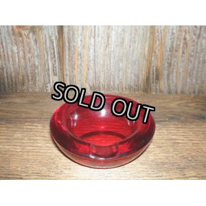 画像: 50'sガラスASH TRAY(RED)