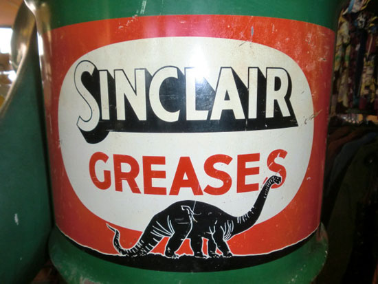 画像: Sinclair Dino Gasoline DRUM CAN