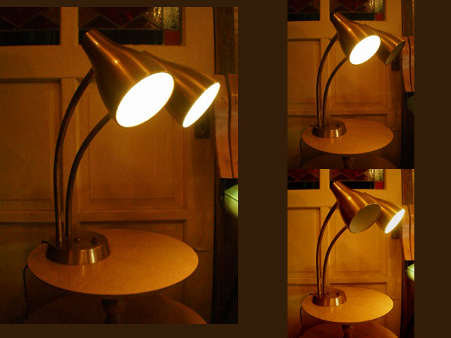 画像: 50'sDOUBLE DESK LAMP